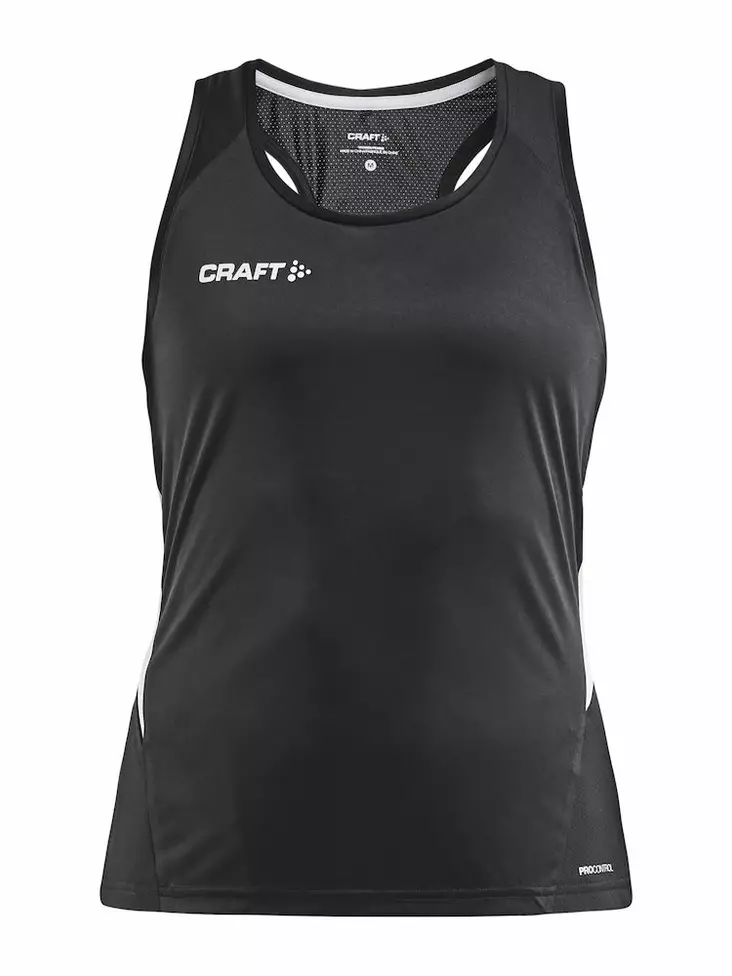 Pro Control Impact Singlet W, BLACK-WHIT - Craft Vaatteet - 1908235-999900 - 1