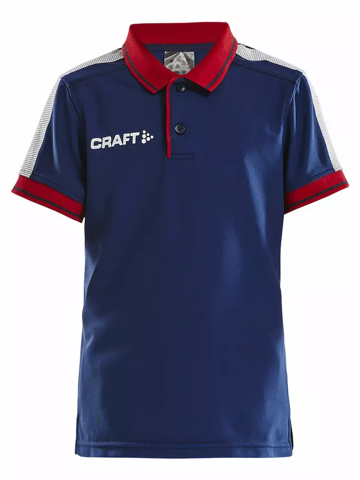 Pro Control Poloshirt Jr, Navy/Bright Re - Craft Vaatteet - 1906736-390430 - 1