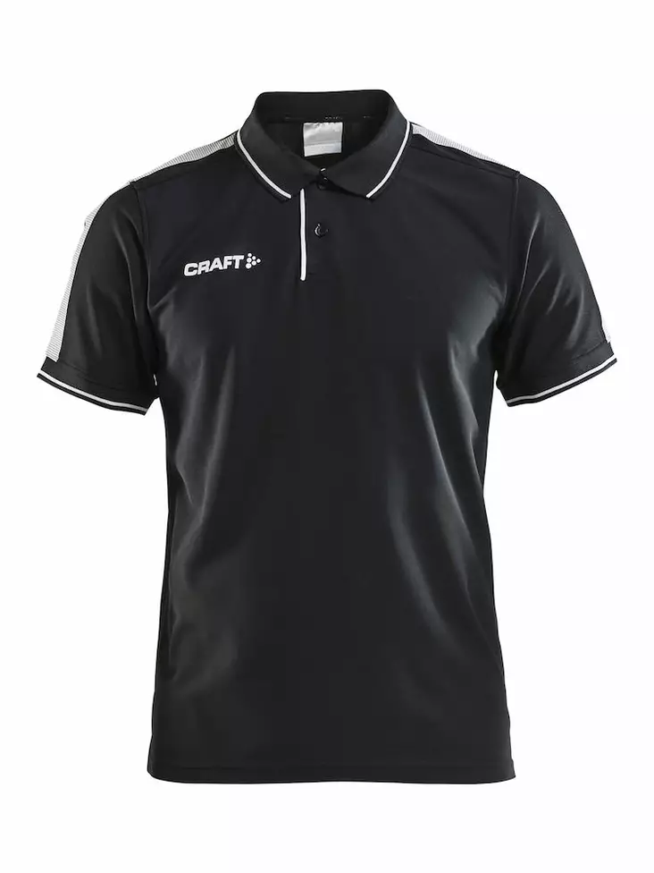 Pro Control Poloshirt M, Black/White - Craft Vaatteet - 1906734-999900 - 1