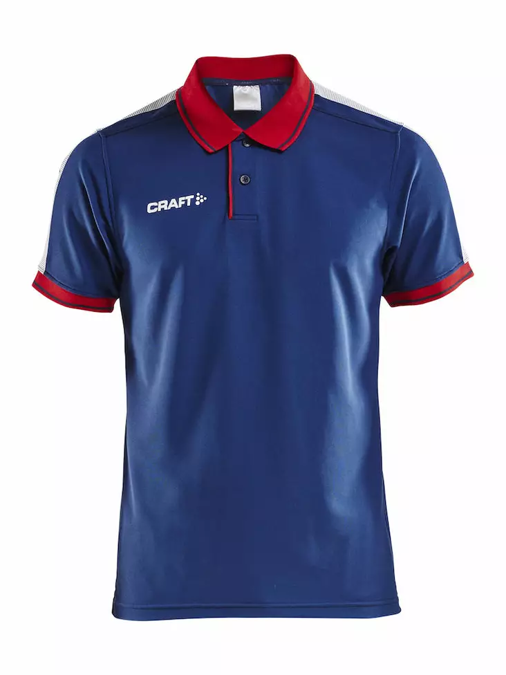 Pro Control Poloshirt M, Navy/Bright Red - Craft Vaatteet - 1906734-390430 - 1