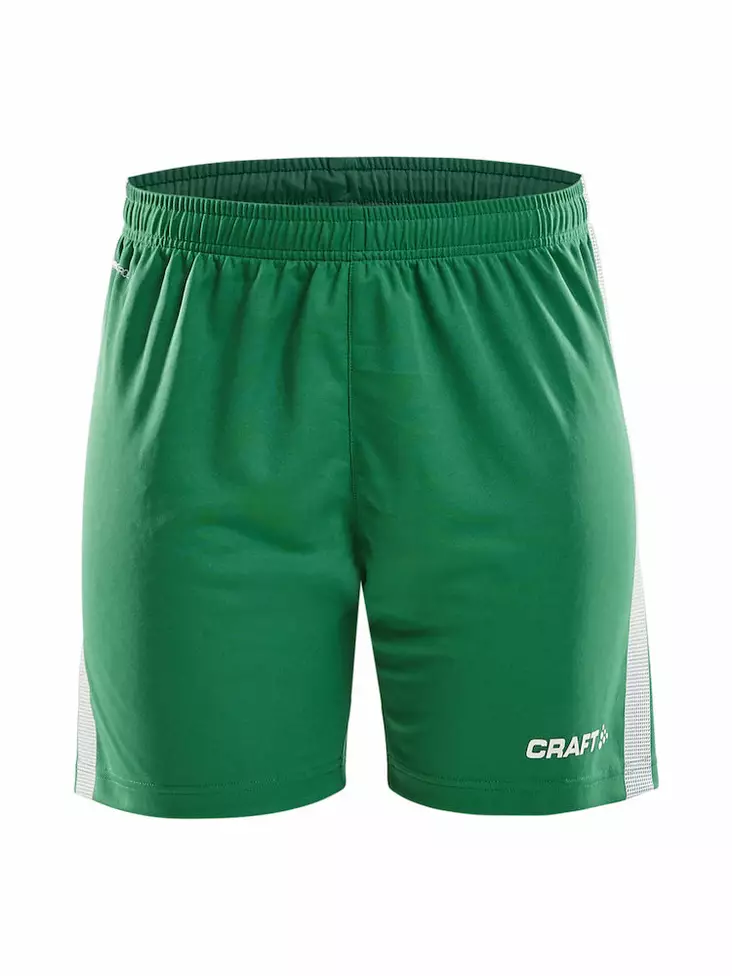 Pro Control Shorts W, Team Green/White - Craft Vaatteet - 1906705-651900 - 1