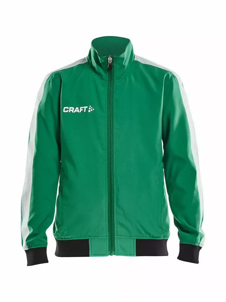 Pro Control Woven Jacket Jr, TEAM GREEN - Craft Vaatteet - 1906721-651000 - 1