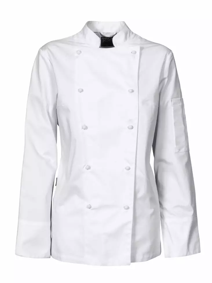 ProJob 7412 Kokkitakki Naiset, Valkoinen - Projob Työtakit - 647412-00 - 1