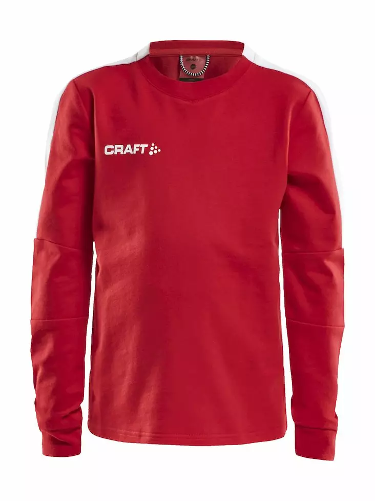 Progress GK Sweatshirt Jr, BRIGHT RED-WH - Craft Vaatteet - 1907949-430900 - 1