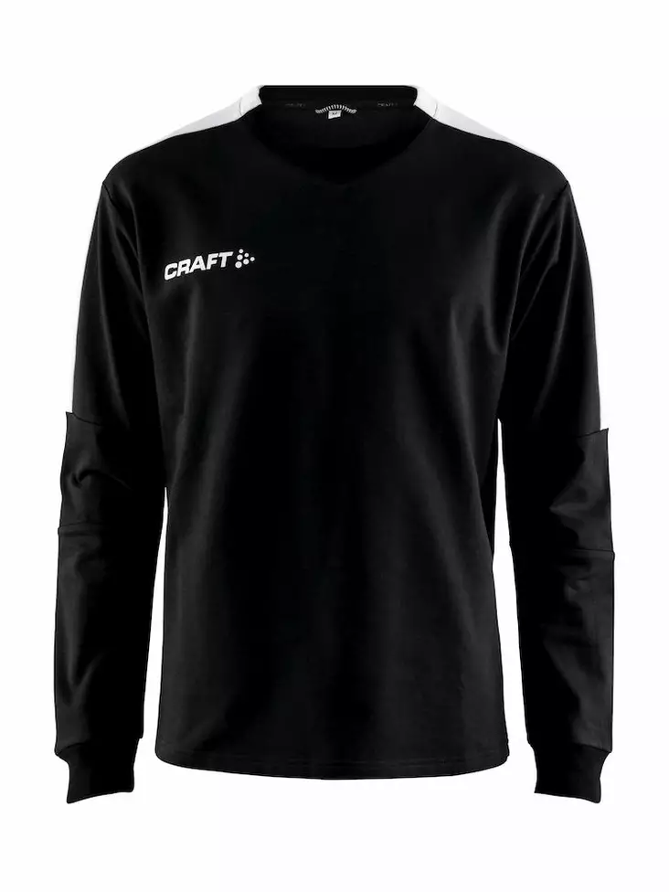 Progress GK Sweatshirt M, BLACK-WHITE - Craft Vaatteet - 1907947-999900 - 1