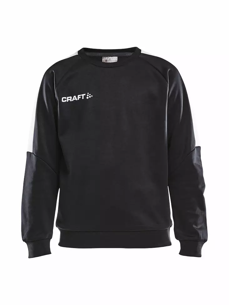 Progress R-Neck Sweather Jr, BLACK-WHITE - Craft Vaatteet - 1906982-999900 - 1