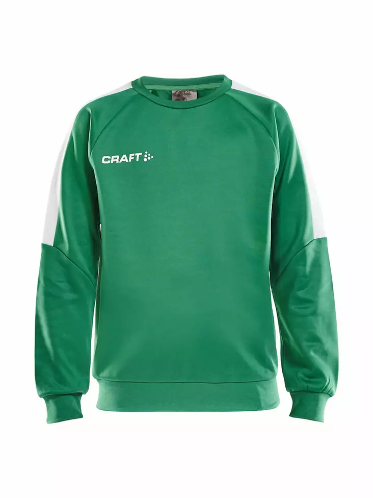 Progress R-Neck Sweather Jr, TEAM GREEN- - Craft Vaatteet - 1906982-651900 - 1