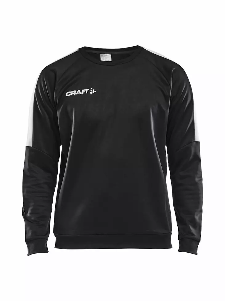 Progress R-Neck Sweather M, BLACK-WHITE - Craft Vaatteet - 1906980-999900 - 1