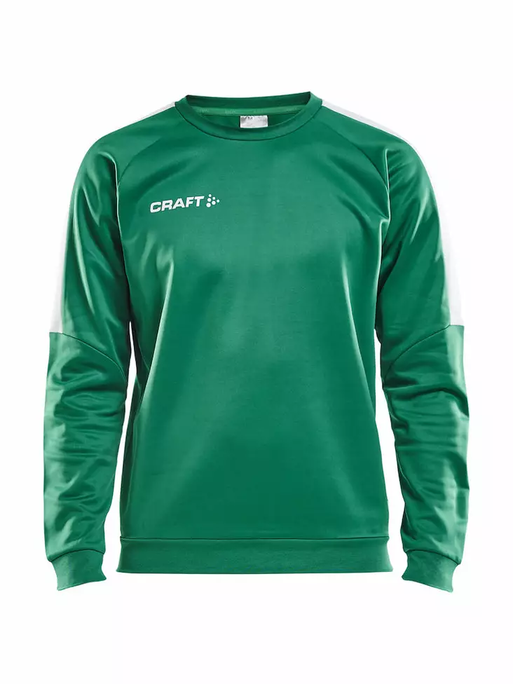 Progress R-Neck Sweather M, TEAM GREEN-W - Craft Vaatteet - 1906980-651900 - 1