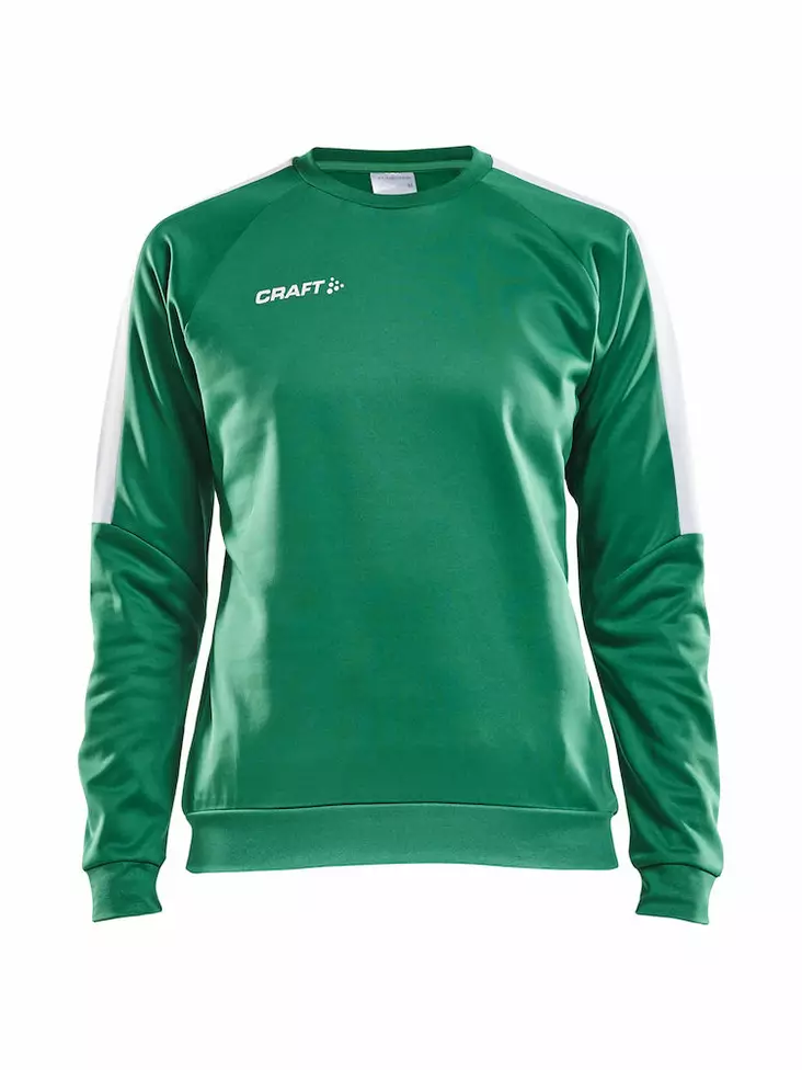 Progress R-Neck Sweather W, TEAM GREEN-W - Craft Vaatteet - 1906981-651900 - 1