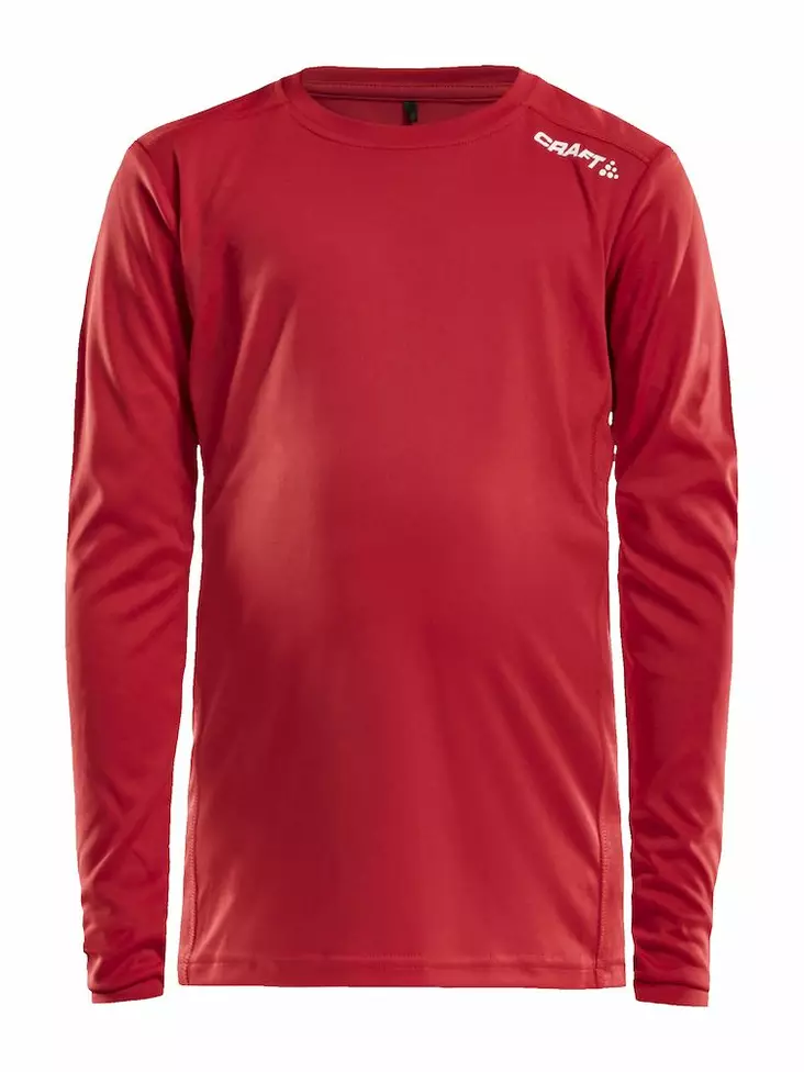 Rush LS Tee Jr, BRIGHT RED - Craft Vaatteet - 1907366-430000 - 1