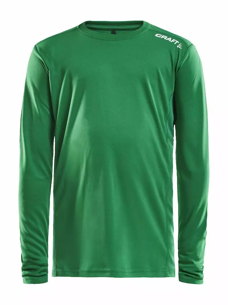 Rush LS Tee Jr, TEAM GREEN - Craft Vaatteet - 1907366-651000 - 1