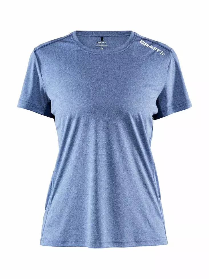 Rush SS Tee W, DEEP-MELANGE - Craft Vaatteet - 1907362-381200 - 1
