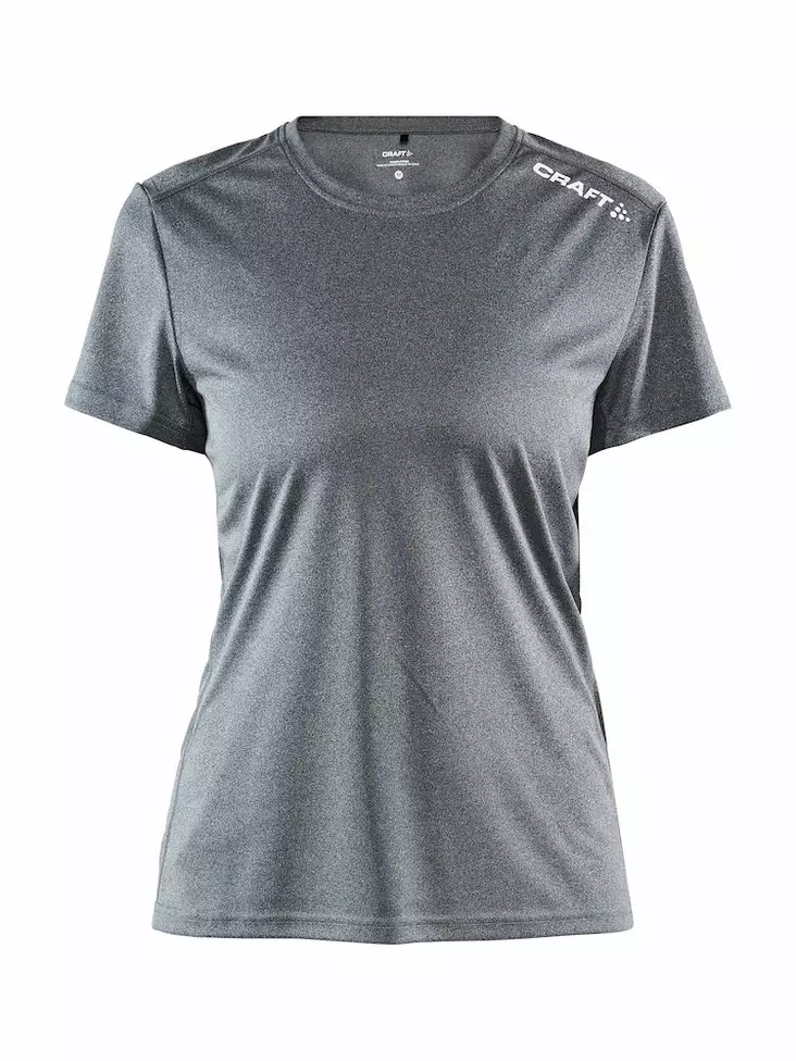 Rush SS Tee W, DK GREY MELANGE - Craft Vaatteet - 1907362-975000 - 1