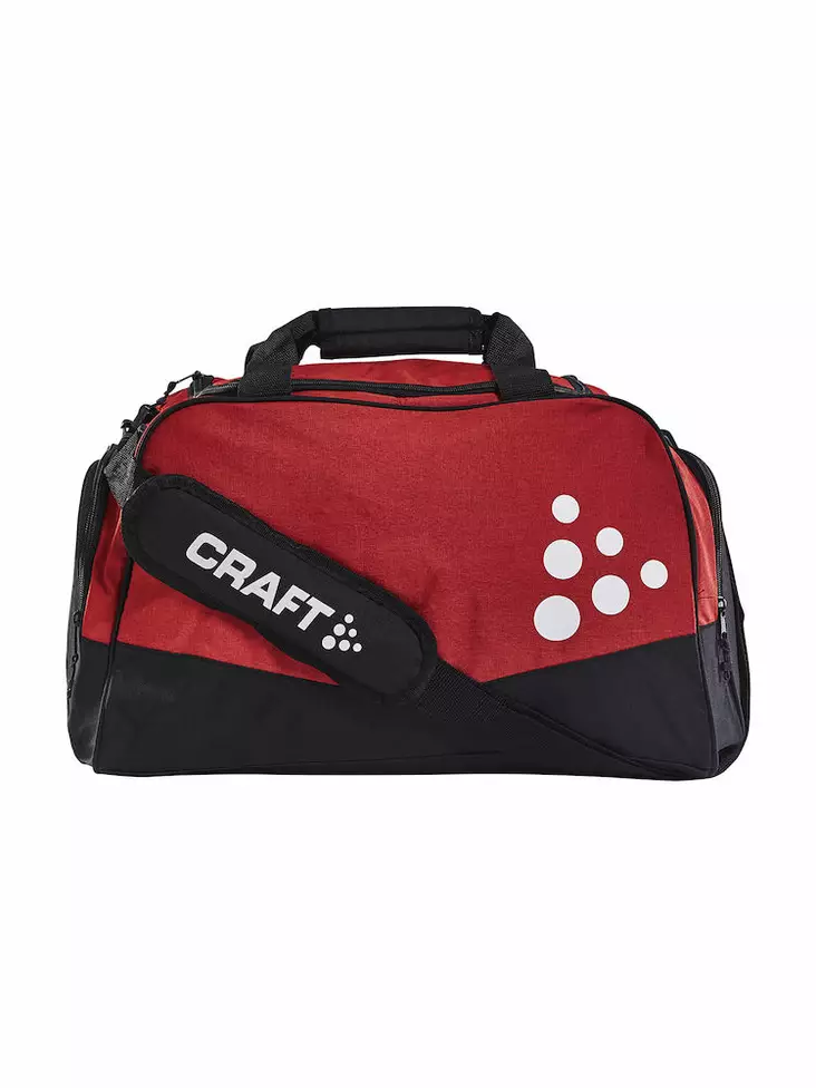 SQUAD DUFFEL MEDIUM, BRIGHT RED MÉL/BLAC - Craft Vaatteet - 1905594-9430 - 1