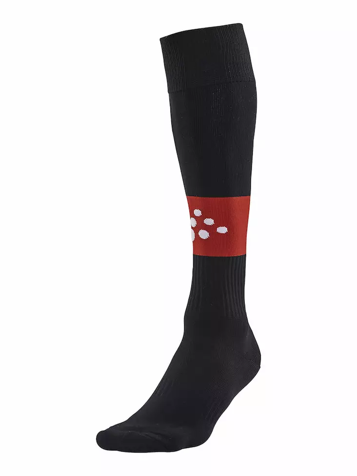 SQUAD Sock Contrast, BLACK/BRIGHT RED - Craft Vaatteet - 1905581-9430 - 1