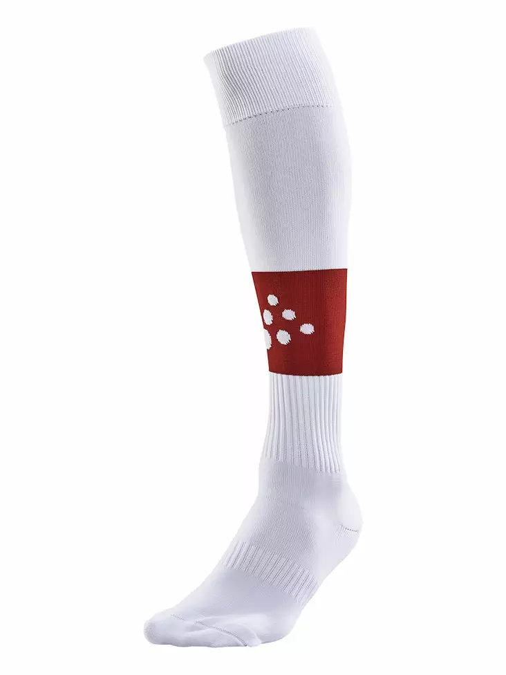 SQUAD Sock Contrast, WHITE/BRIGHT RED - Craft Vaatteet - 1905581-4900 - 1