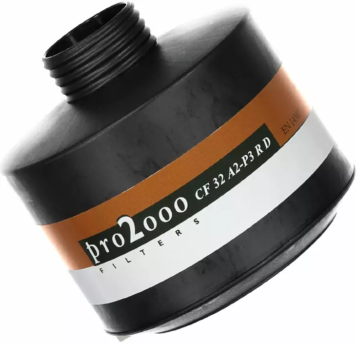 Scott Pro 2000 CF32 A2-P3 Yhdistelmäsuod - Scott hengityksensuojaimet - 6416759430700 - 1