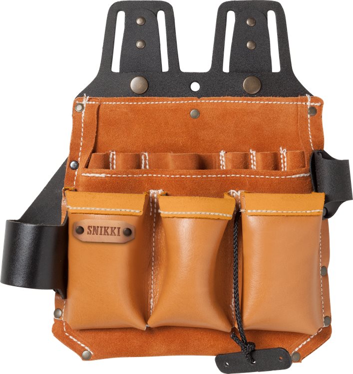 Snikki työkalupidin 9306 LTHR, Ruskea - Fristads Asusteet ja Tarvikkeet - 100017-240 - 1