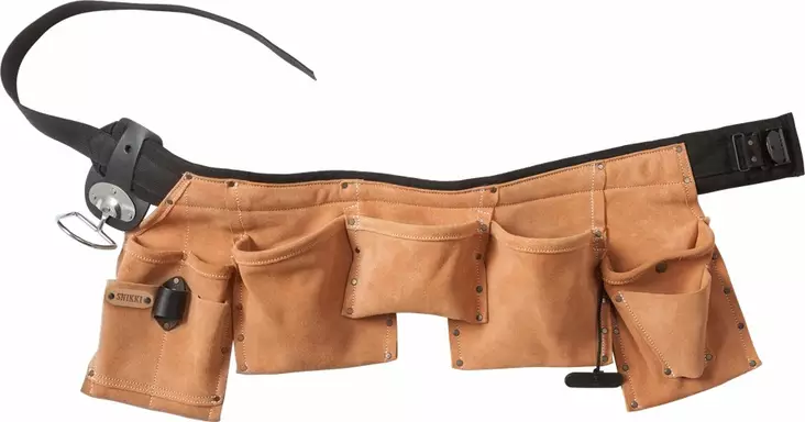 Snikki työkaluvyö 9335 LTHR, Ruskea - Fristads Asusteet ja Tarvikkeet - 100900-240 - 1