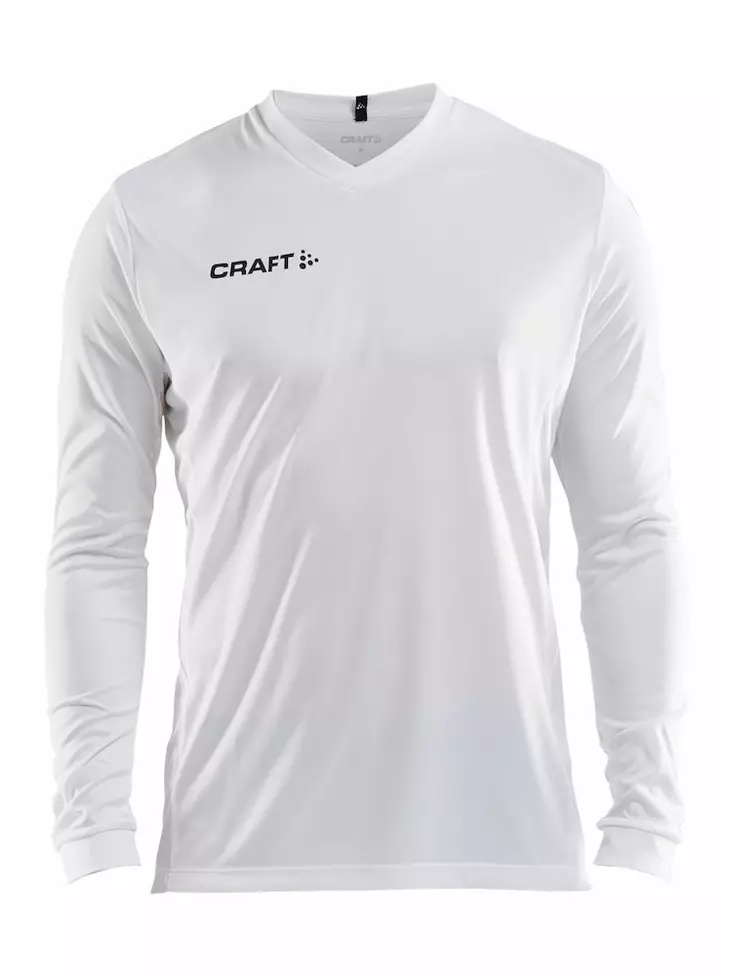 Squad Jersey Solid LS M, White - Craft Vaatteet - 1906884-1900 - 1