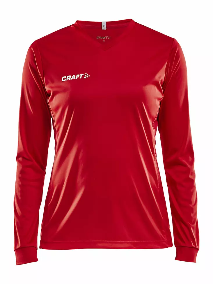 Squad Jersey Solid LS W, Bright Red - Craft Vaatteet - 1906885-1430 - 1