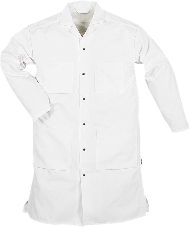 Takki, puuvilla 103 P92, Valkoinen - Fristads Työtakit - 100464-900 - 1