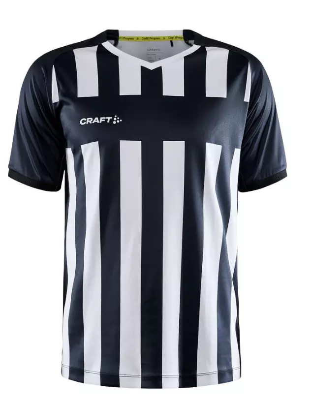Craft Progress 2.0 Stripe Jersey M, Blac - Craft Vaatteet - 1910175-999000 - 1