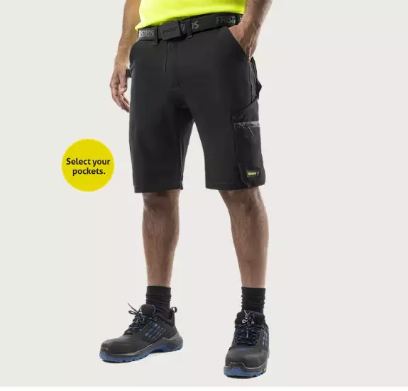 Fristads Flex Stretch shortsit - Fristads Työshortsit - 301460-940 - 1