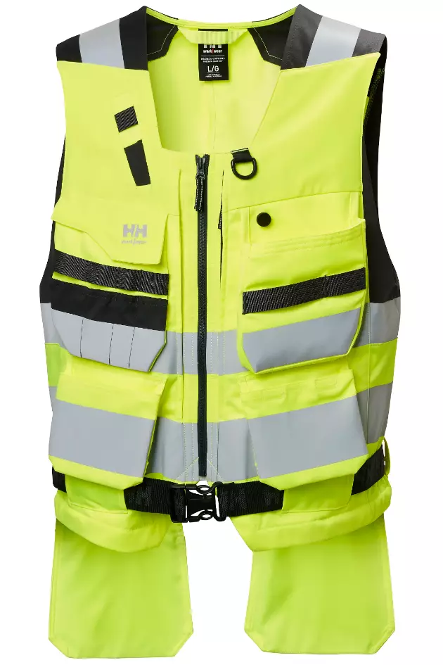 HH Alna 4X Construction Vest, Keltainen - Helly Hansen Työliivit - 77130 - 1