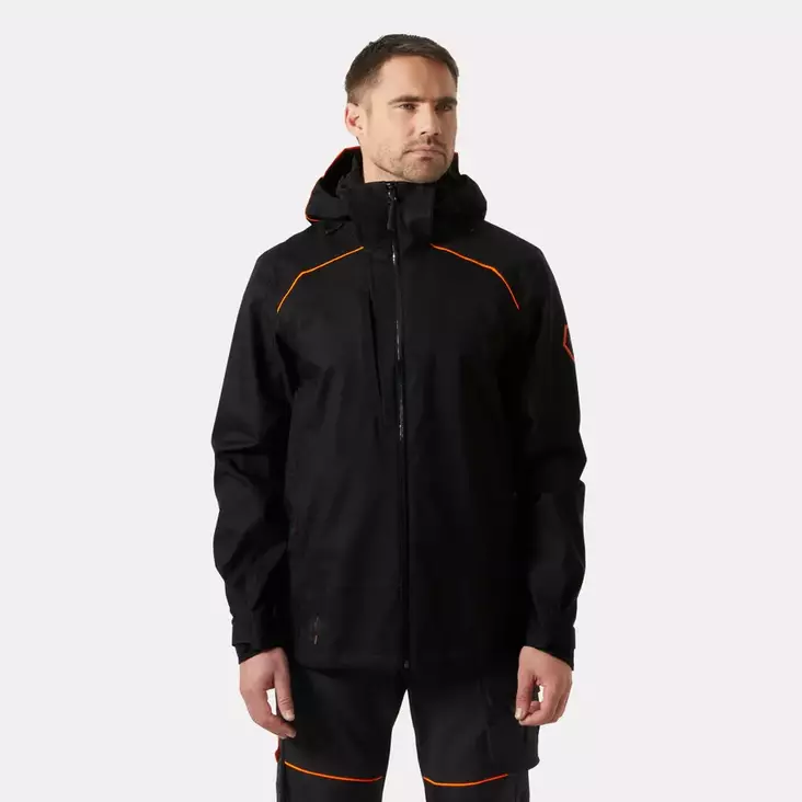 HH Chelsea Evo 2 Shell Jacket, Musta - Helly Hansen Työtakit - 71141-990 - 1