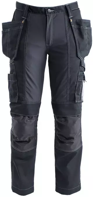 Leijona RT-Housut FleX Stretch, Musta - Kaikki Työvaatemerkit - 125984-940 - 1