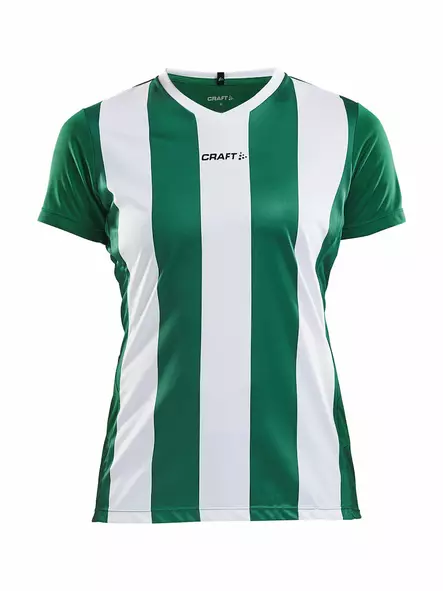 PROGRESS Jersey Stripe WMN, TEAM GREEN/W - Craft Vaatteet - 1905568-1651 - 1