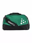 SQUAD DUFFEL MEDIUM, TEAM GREEN MÉL/BLAC - Craft Vaatteet - 1905594-1651 - 1