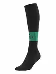 SQUAD Sock Contrast, BLACK/TEAM GREEN - Craft Vaatteet - 1905581-9651 - 1