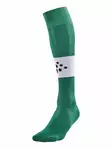 SQUAD Sock Contrast, TEAM GREEN/WHITE - Craft Vaatteet - 1905581-1651 - 1