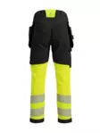 Bosafety stretch-housut riipputaskuilla COMBOPLUS Hi-vis luokka 1 - BoSafety Huomiohousut - Bos-COMBOPLUS-C1 - 3