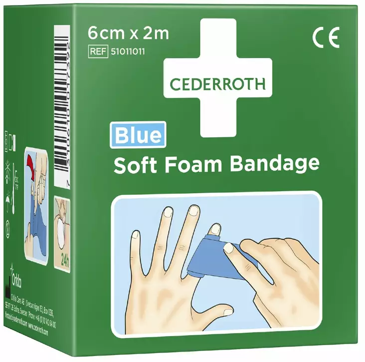 Cederroth 51011011 Soft Foam Bandage Laa - Ensiaputuotteet - 51011011 - 1