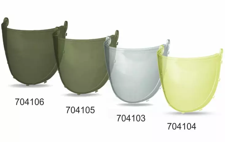 CleanAIR Varavisiiri CA-40G Shade 4 - Clean Air hengityksensuojaimet - 805300701 - 1