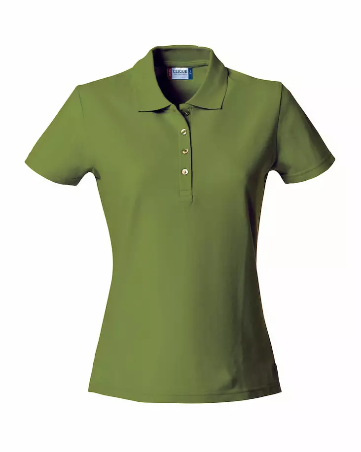 Clique Basic Polo Ladies, armeijan vihre - Clique Vaatteet - 028231-71 - 1