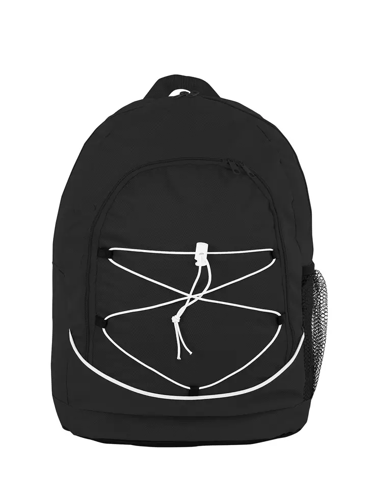 DoS Club Line Backpack, Musta / Valkoine - Tekstiilit ja Laukut - 158027-391 - 1