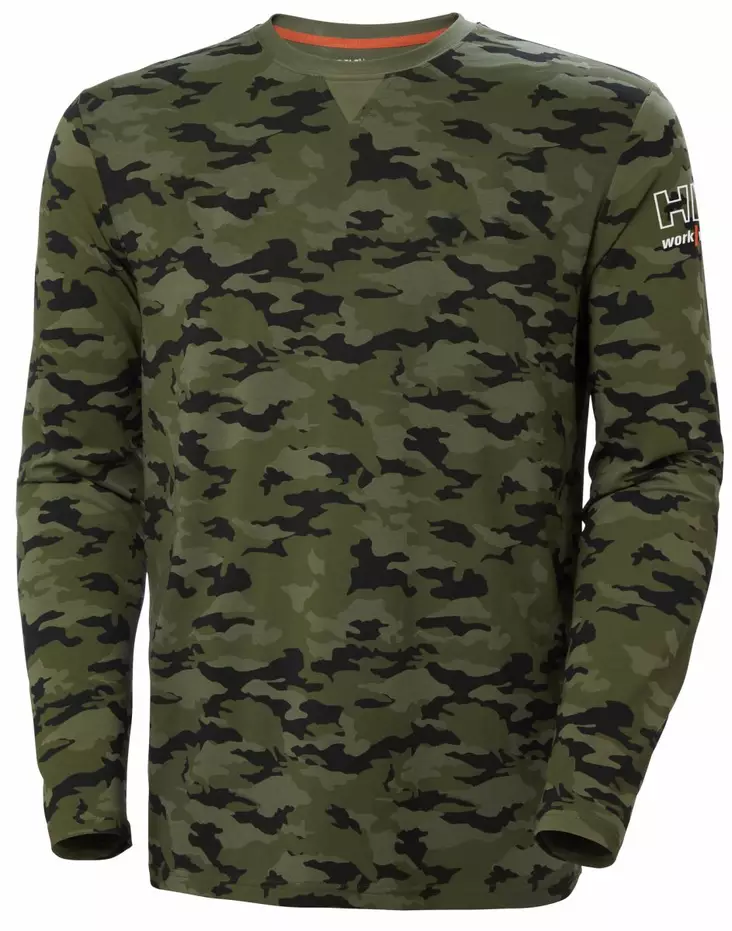HH Kensington Longsleeve, Camo - Helly Hansen Työpaidat - 79242-481 - 1