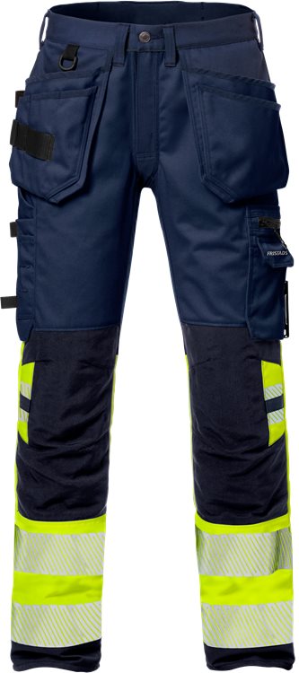 HV rakentajan stretch housut naisten LK1 - Fristads Huomiohousut - 127736-171 - 1