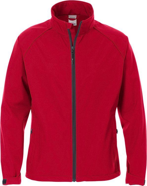 Naisten softshell-takki CODE 1477, Punai - Fristads Työtakit - 113530-331 - 1