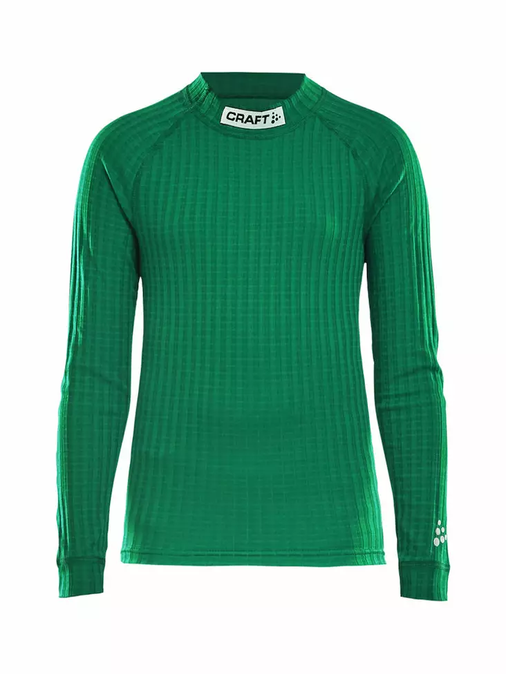 PROGRESS Baselayer CN LS J, Team Green - Craft Vaatteet - 1906258-1651 - 1