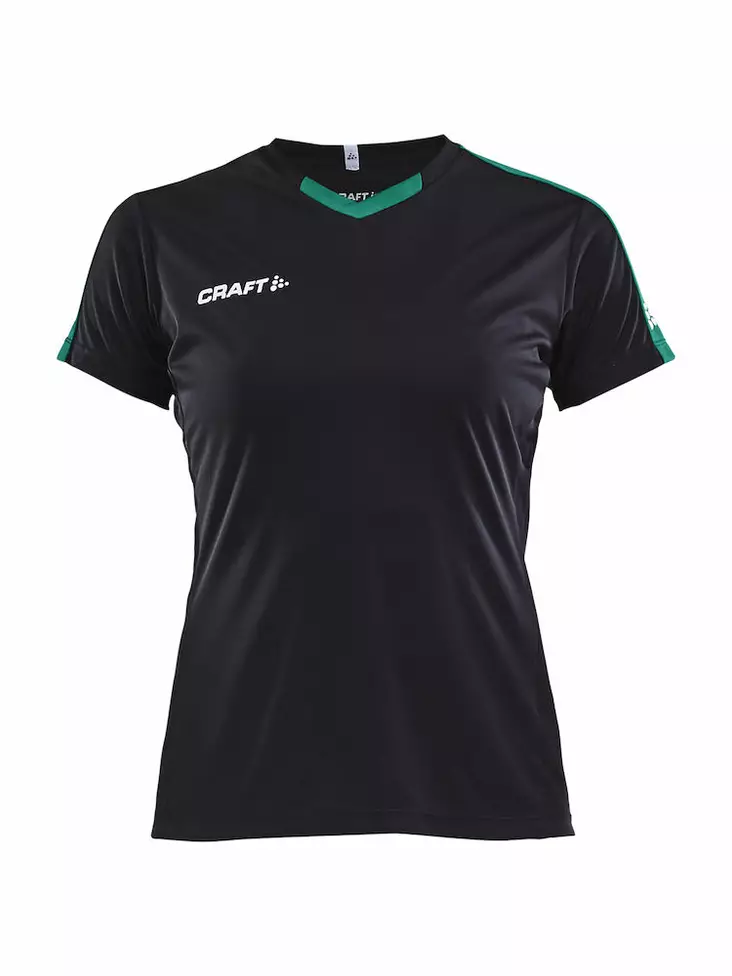 PROGRESS Jersey Contrast WMN, BLACK/TEAM - Craft Vaatteet - 1905567-9651 - 1