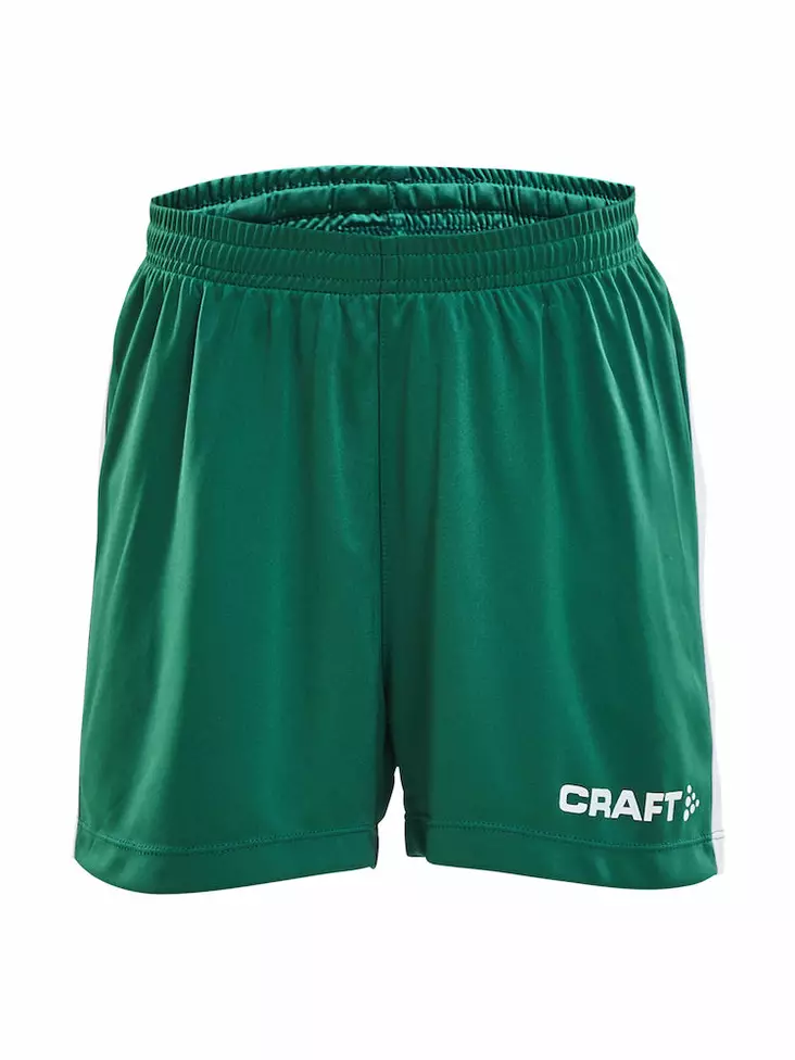 PROGRESS Short Contrast JR, TEAM GREEN/W - Craft Vaatteet - 1905587-1651 - 1
