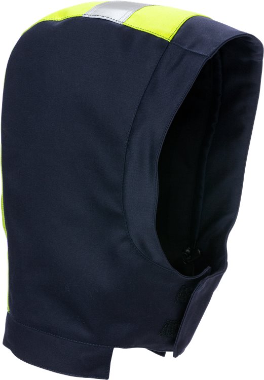 Palosuojattu talvihuppu 9588 FLAM, Kelta - Fristads Palosuojatut työvaatteet - 125946-171 - 1