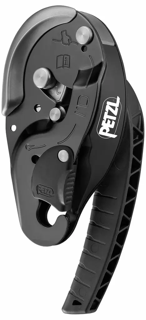Petzl I'D L DESCENDER BLACK - Petzl putoamissuojaimet - D020BA01 - 1