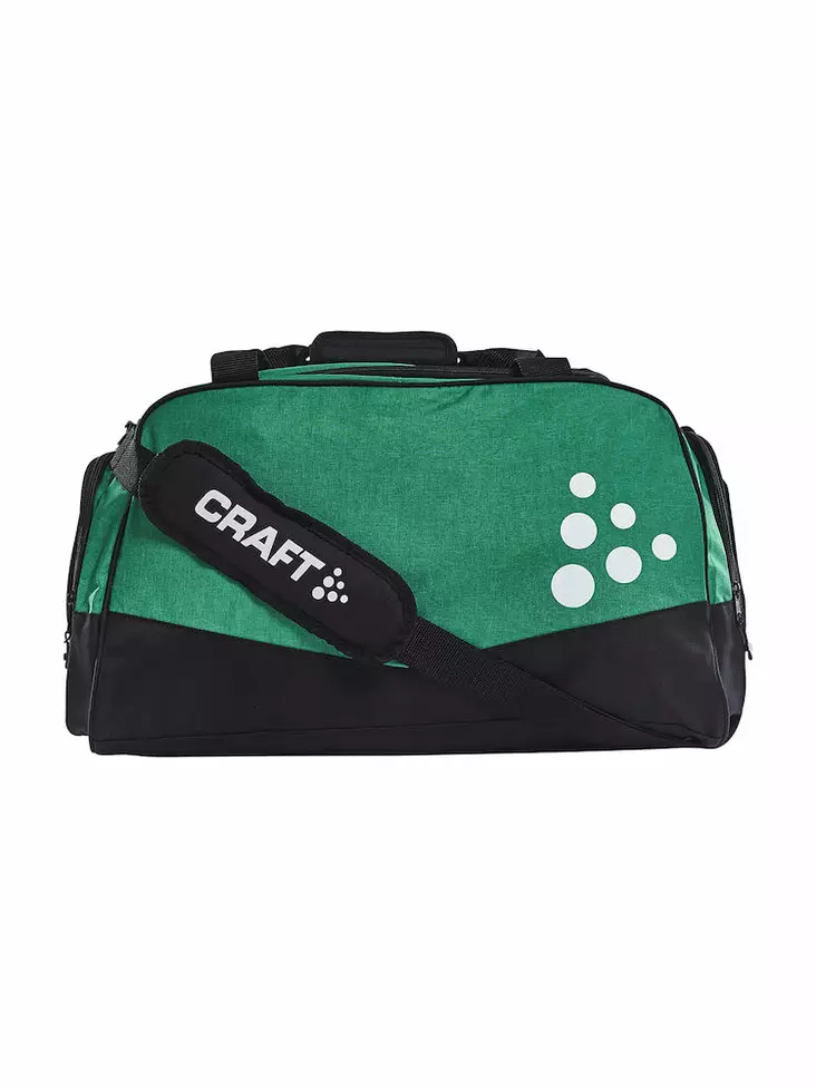 SQUAD DUFFEL LARGE, TEAM GREEN MÉL/BLACK - Craft Vaatteet - 1905595-1651 - 1